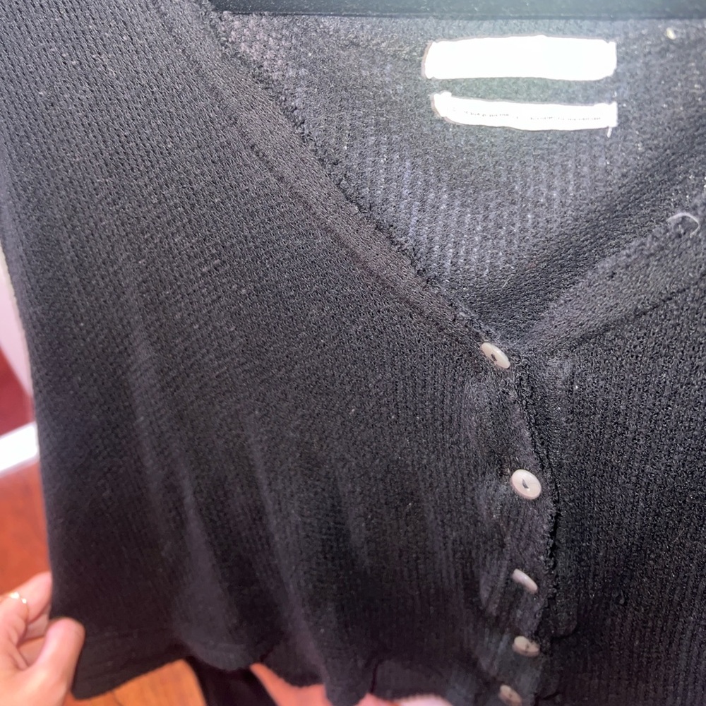 Urban Outfitters Black Women's Cardigan - Picture 5 of 6
